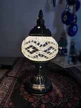 Table Lamps - White Diamond