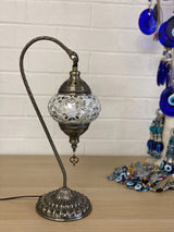 Swan Lamps Mosaics - White Star