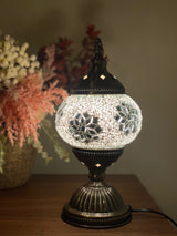 Table Lamps - White Flower