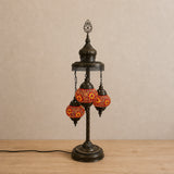 Turkish Floor Lamp with 3 Globes - FO