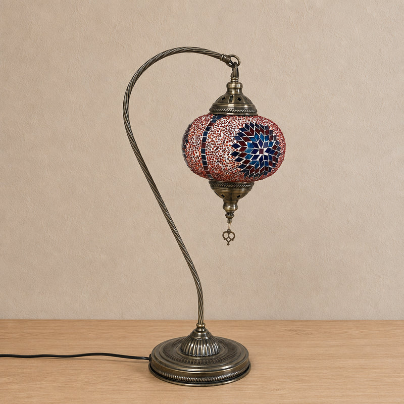 Large Swan Lamp - Red