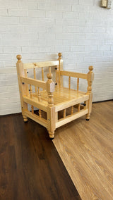 Single Cushion Set Blue Palace with Chair