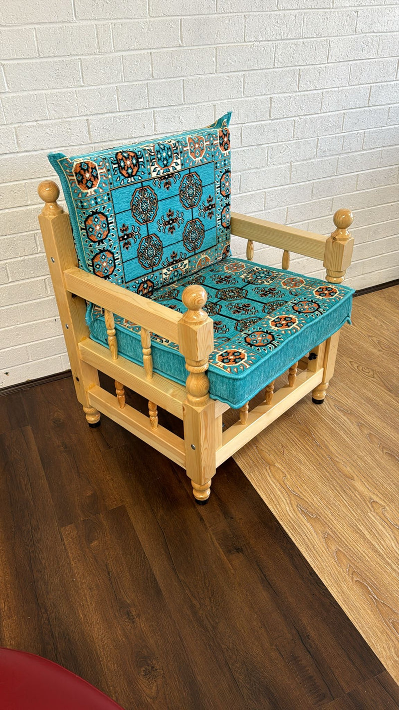 Single cushion set Aqua elegance with chair