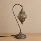 Swan Lamps Mosaics - Yellow Crackle