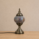 Table Lamps - Rainbow Crackle