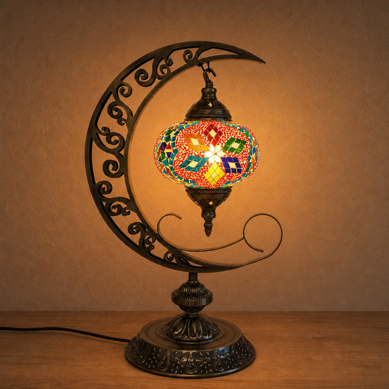 Crescent Moon Lamps - Multicolour