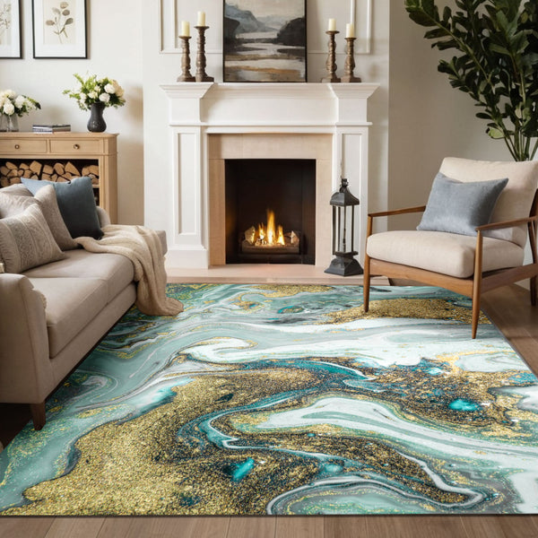 Golden Ocean Rug