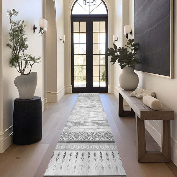 Grey Ethereal Mist Rug