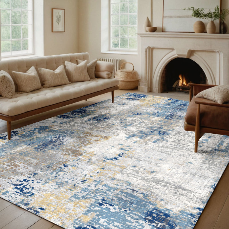 Blue Sandstorm Rug