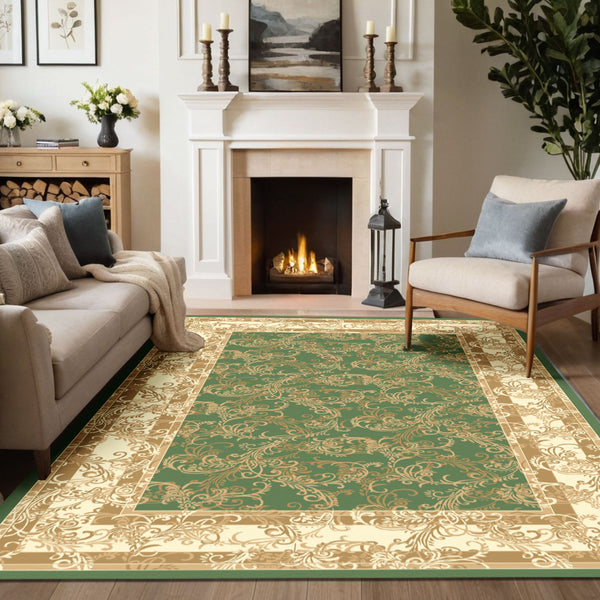 Royal Green Elegance Rug