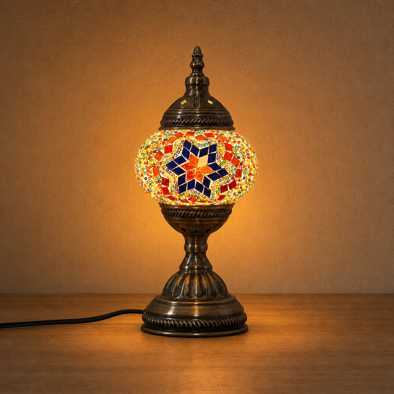 Table Lamps - Blue Star Traditional