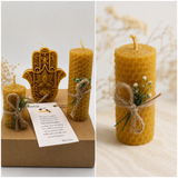 Beeswax Candle Set