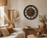 Vintage Steampunk Gear Wall Clock 40cm
