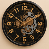 Vintage Explorer Gear Wall Clock 50cm