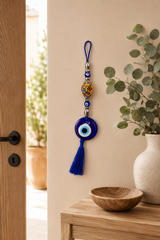 Evil Eye Wall Hanging Nazar Yellow