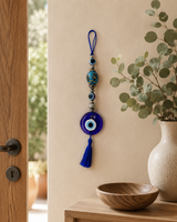 Evil Eye Wall Hanging Nazar Blue-Gold