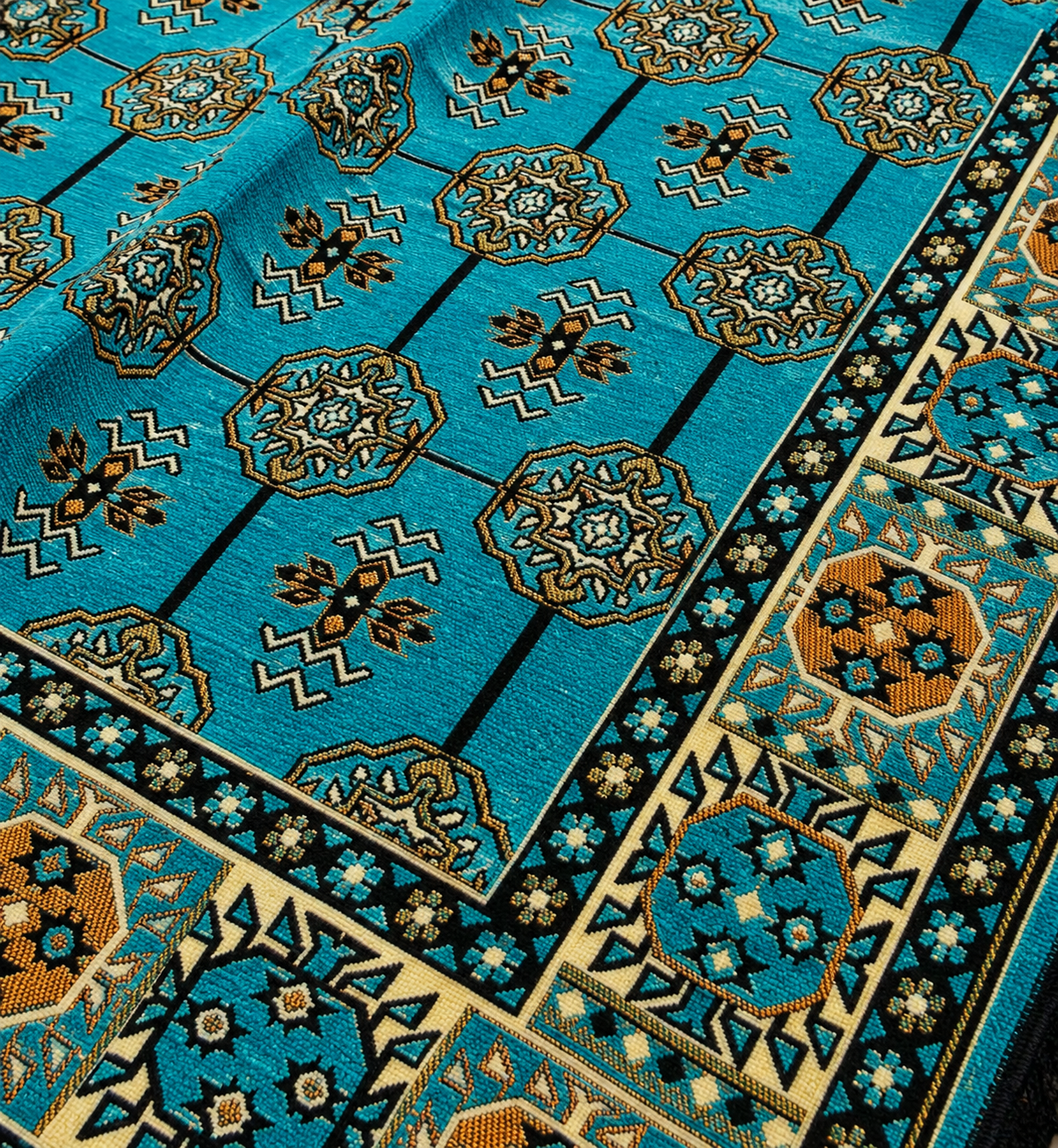 Aqua Diamond U-Shaped Arabian Majlis