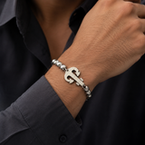 Hypoallergenic Titanium Bracelet – IAB-B8