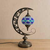 Crescent Moon Lamps - Blue 3