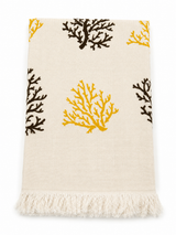 Muslin Turkish Cotton Towel - Coral Reef