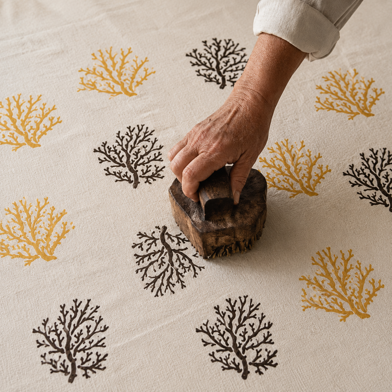 Muslin Turkish Cotton Towel - Coral Reef