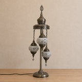 Turkish Floor Lamps 3 Pieces - White