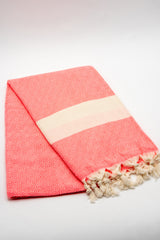 Turkish Cotton Towel - Neon Pink