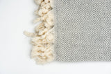 Turkish Cotton Towel - Grey