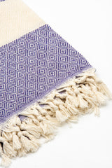 Turkish Cotton Towel - Purple
