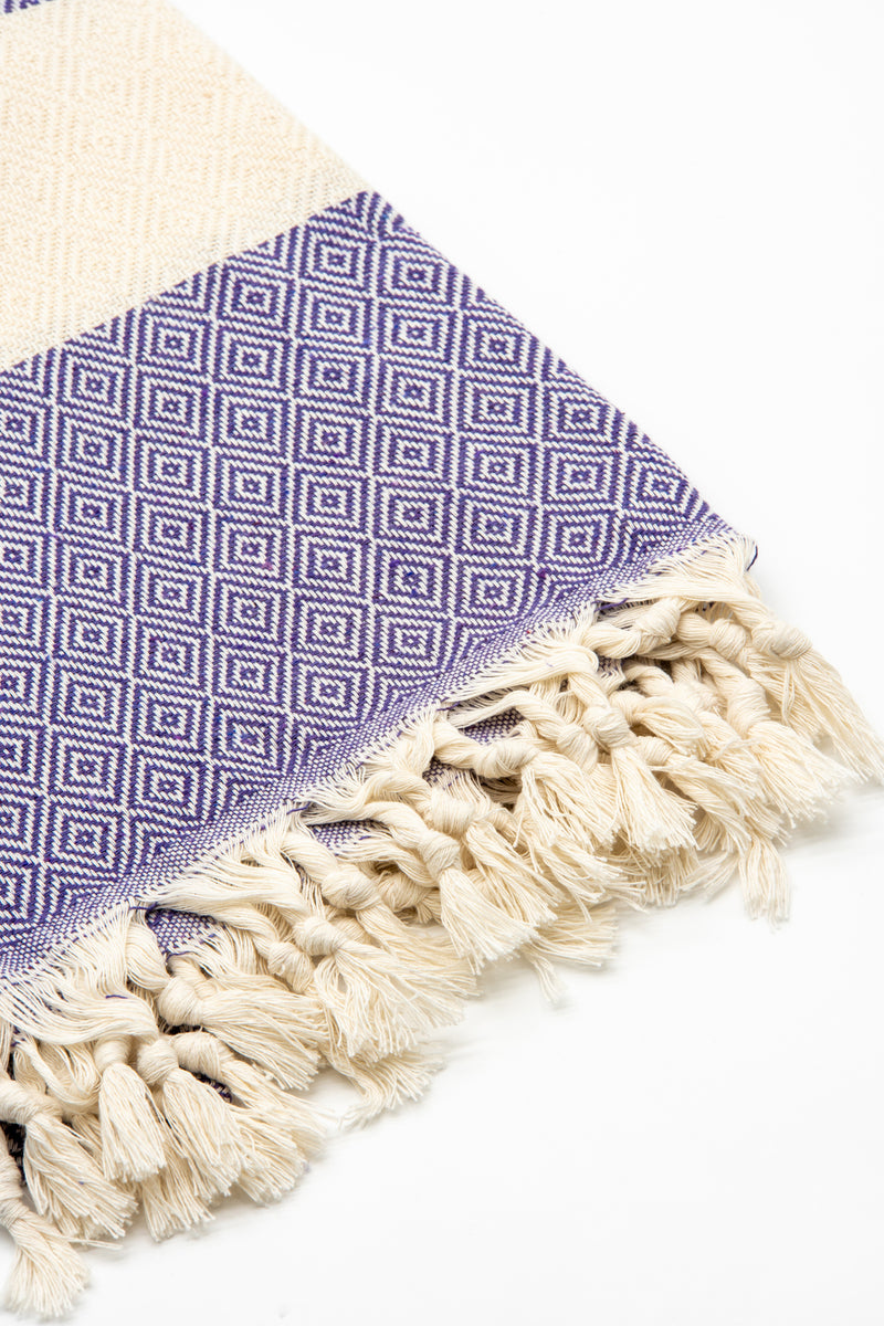 Turkish Cotton Towel- Purple