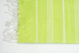 Turkish Cotton Towel - Neon Green Sultan Series