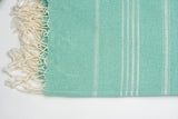 Turkish Cotton Towel - Aqua Sultan Series