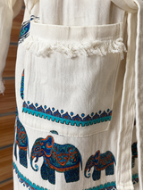 Elephant Cotton Kimono