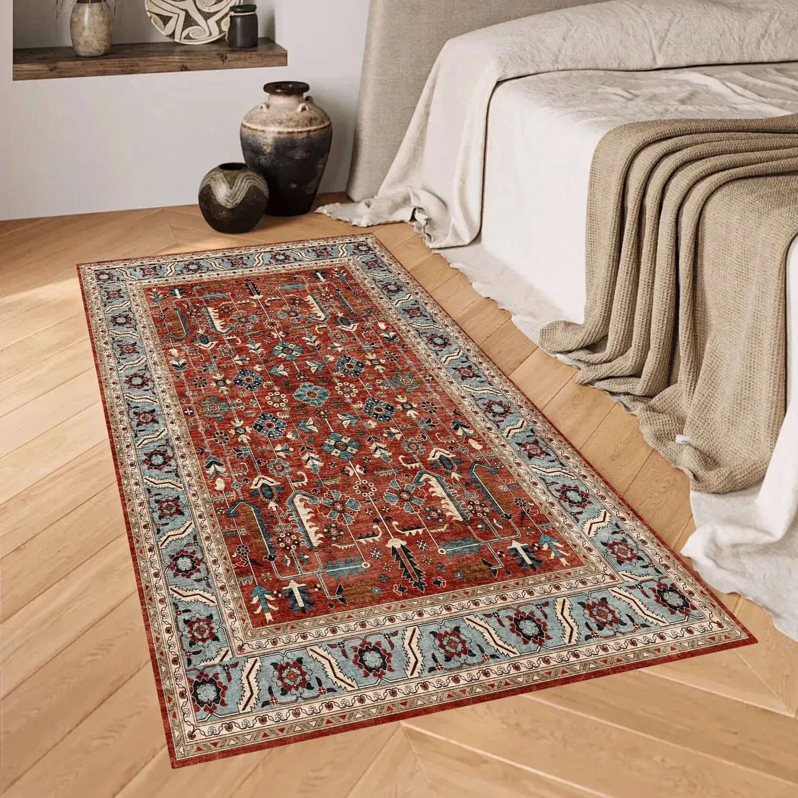 Vintage Red Rug
