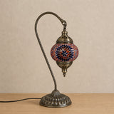 Swan Lamps Mosaics - Multicolour Blue Star