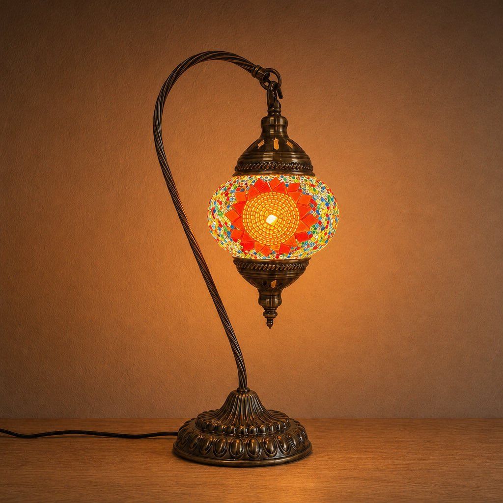 Swan Lamps Mosaics - Sunflower