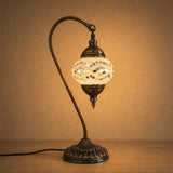 Swan Lamps Mosaics - White Diamond