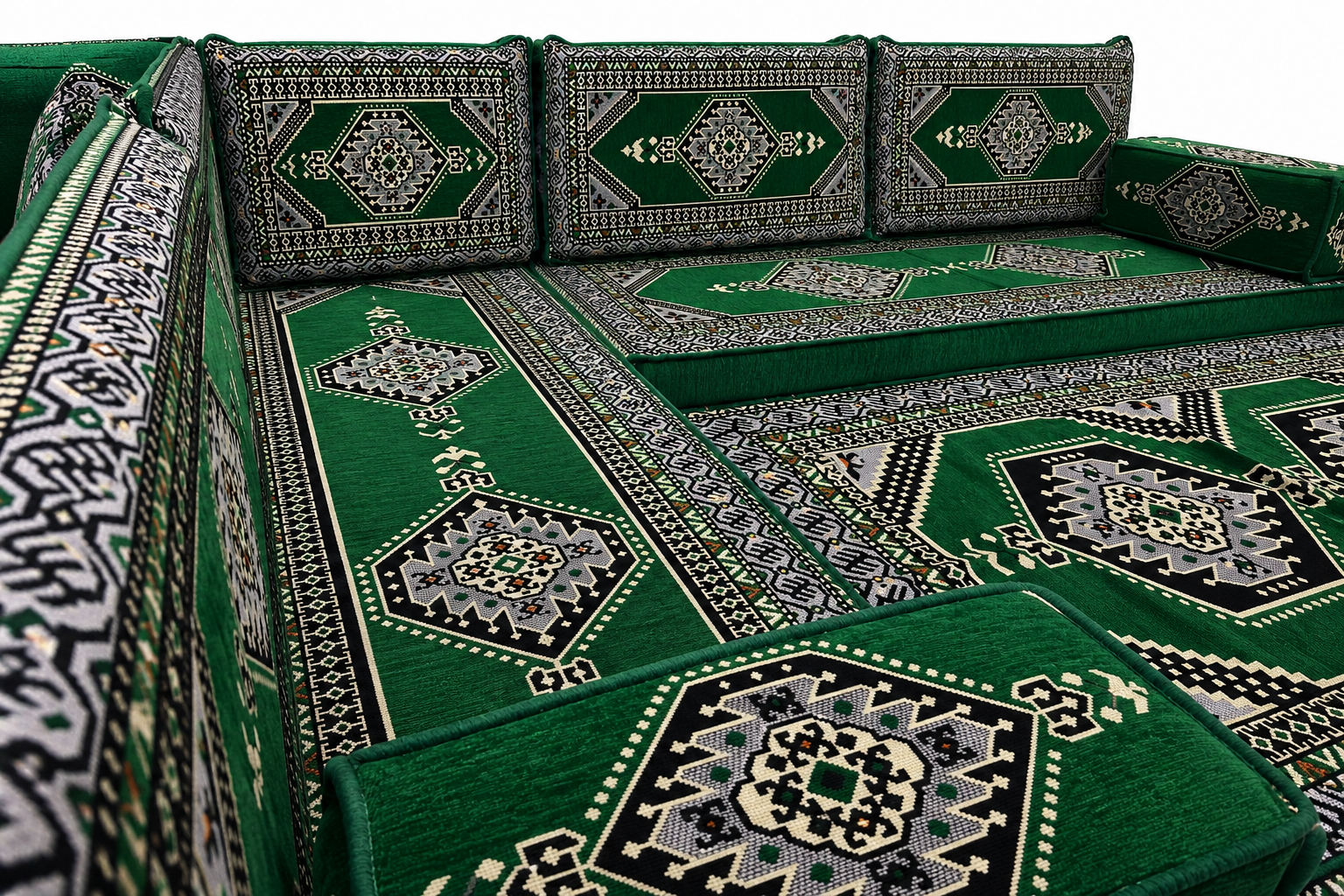 Green Palace U-Shaped Arabian Majlis