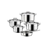 Hascevher Anett 9pc Stainless Steel Cookware Set