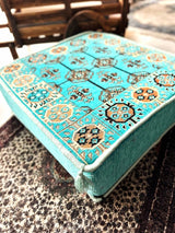 Ottoman Floor Cushion 60x60 - Aqua Elegance