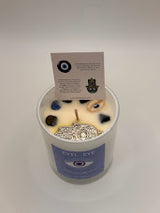 Evil Eye Protection Candle- Rich Flower 8 OZ