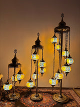 Turkish Floor Lamp with 5 Globes - Ry
