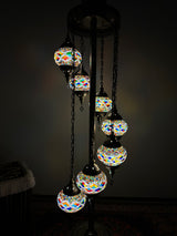 Turkish Floor Lamp with 7 Globes - RDM2