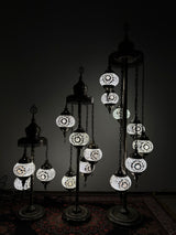 Turkish Floor Lamp with 5 Globes - M40