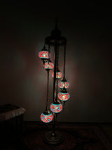 Turkish Floor Lamp with 7 Globes - FC