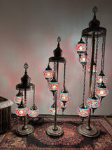 Turkish Floor Lamp with 3 Globes - FC