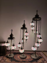 Turkish Floor Lamp with 7 Globes - Vpx