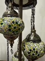 Turkish Floor Lamp with 5 Globes - FG