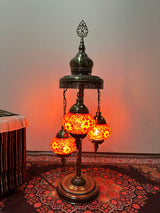 Turkish Floor Lamp with 3 Globes - FO