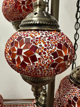 Turkish Floor Lamp with 7 Globes - FO